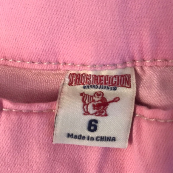 True Religion girl’s skinny jeans - Picture 4 of 5